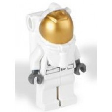 cty384 Spacesuit, White Legs, Underwater Helmet, Visor 